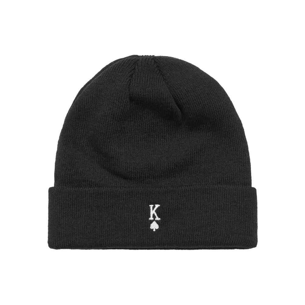 Mister Tee - King Card Heavy Knit Beanie - Black